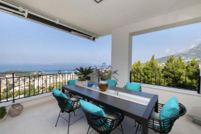 SMARAGD - 150m2 - new penthouse with amazing sea view, panoramic elevator and shared pool